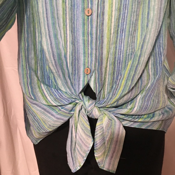 Zac and Rachel striped shirt - Picture 6 of 12